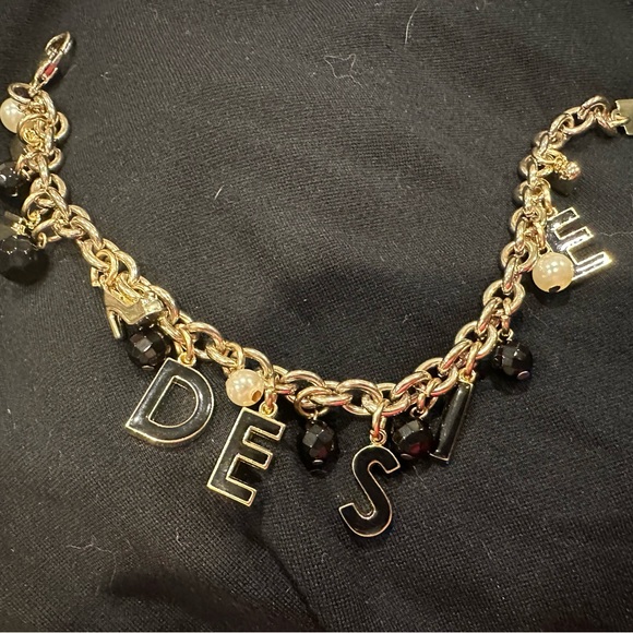 Dolce & Gabbana Gold and Black Charm Bracelet - Picture 7 of 11